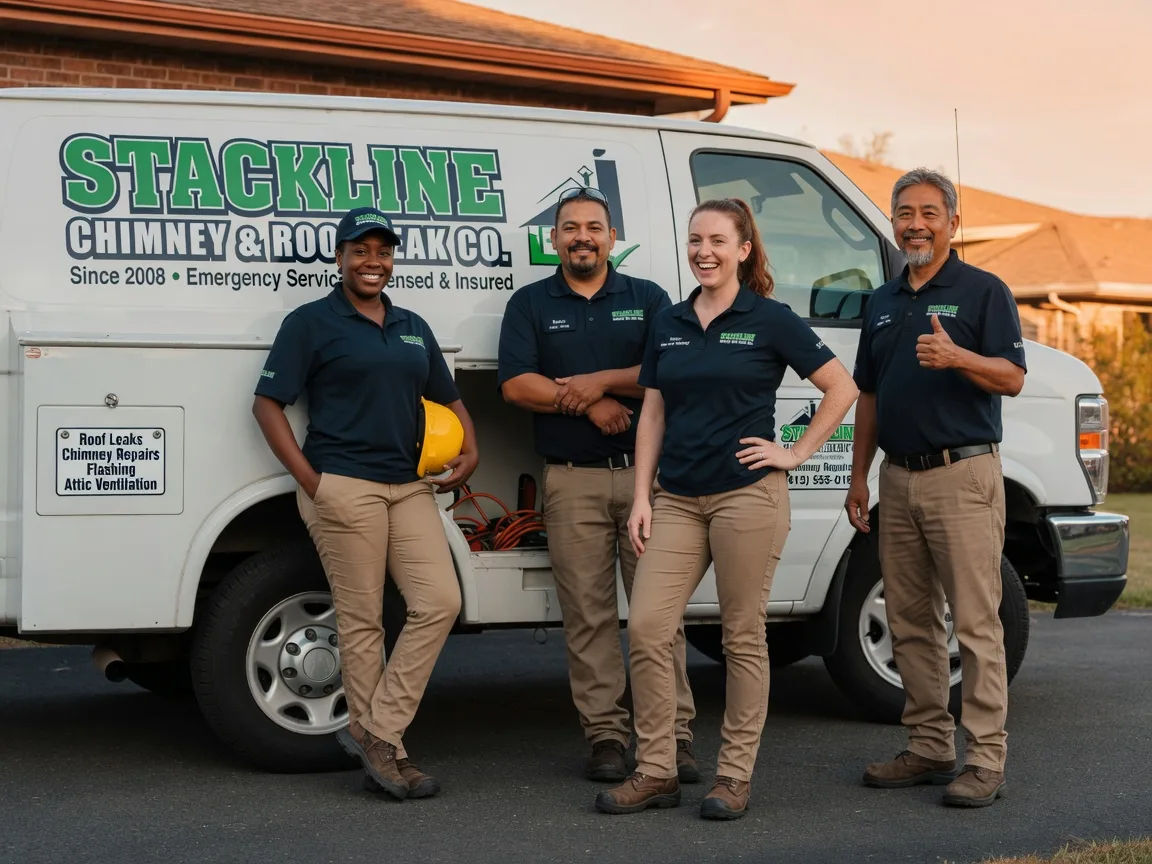 Chimney flashing repair company in Culloden, WV
